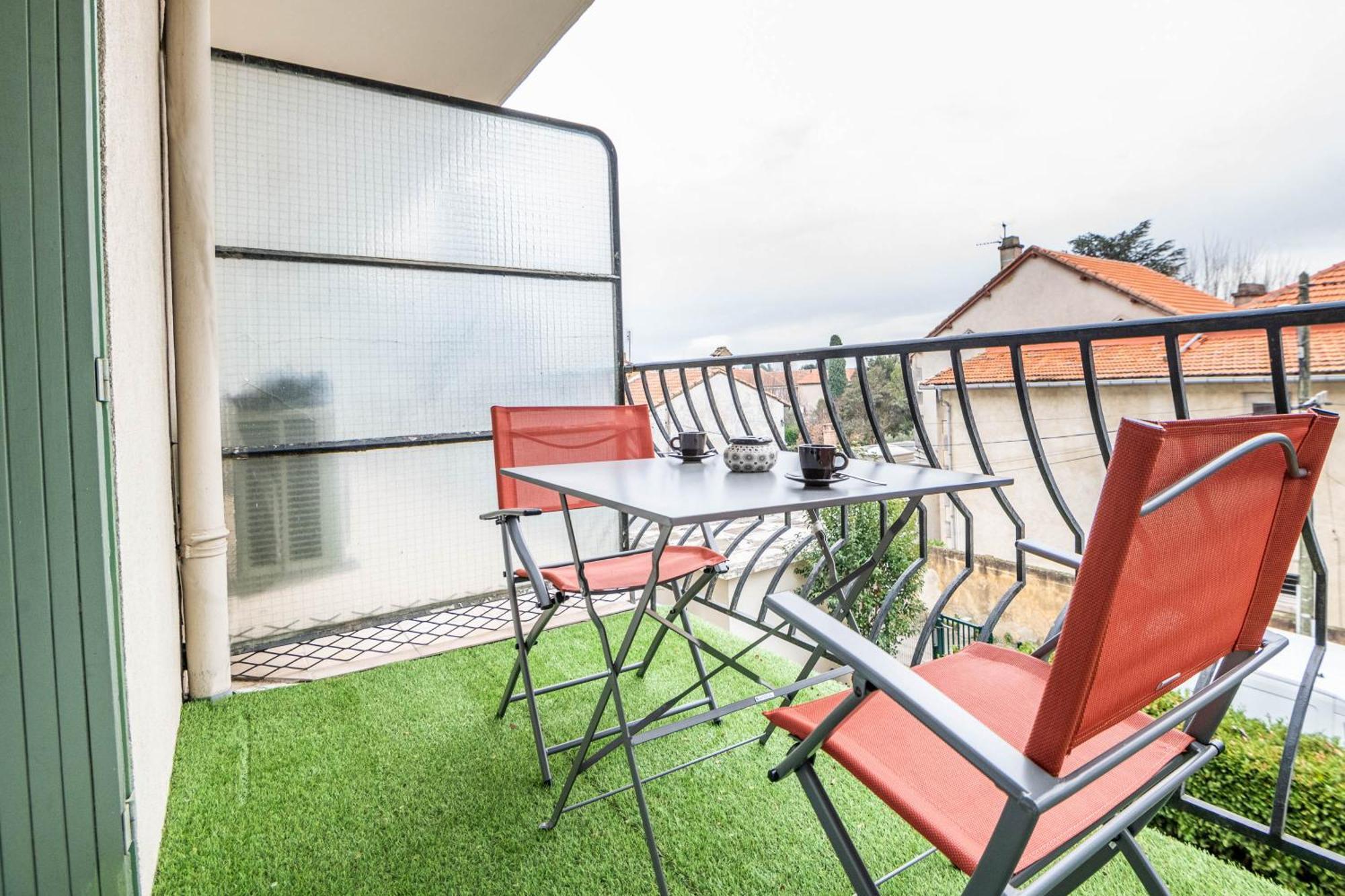 Апартаменти Au Calme De L'Iris - Clim - Garage - Wifi - Tramway Авіньйон Екстер'єр фото